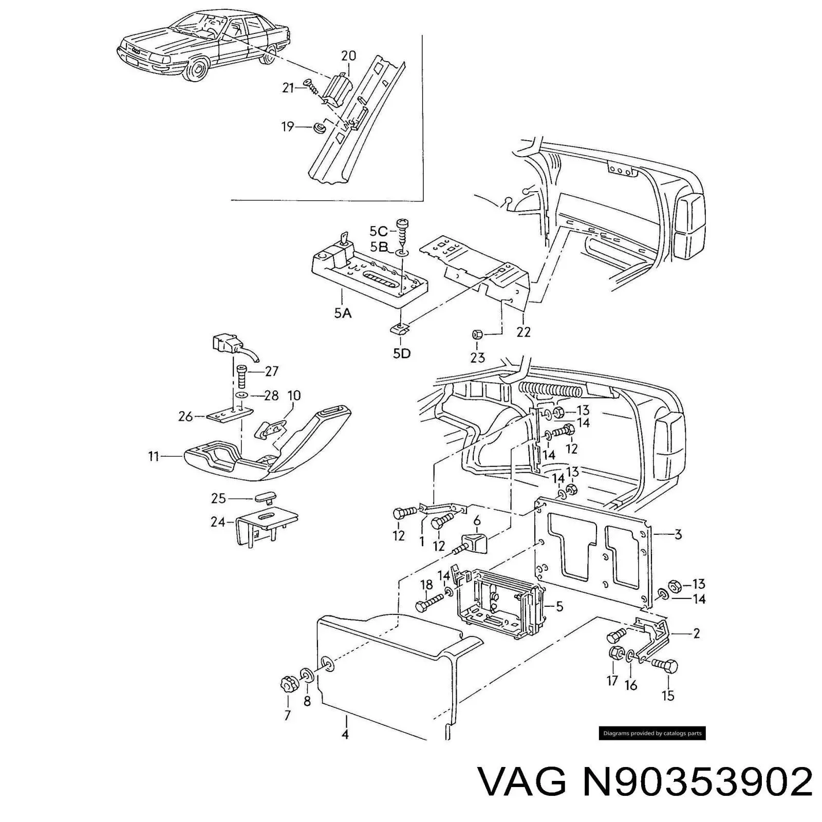  VAG N90353901 precio, desde 2,45 EUR