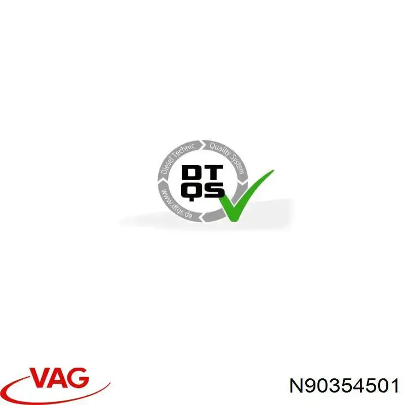Perno de fijación de viga trasera VAG N90354501 precio, desde 3,85 EUR