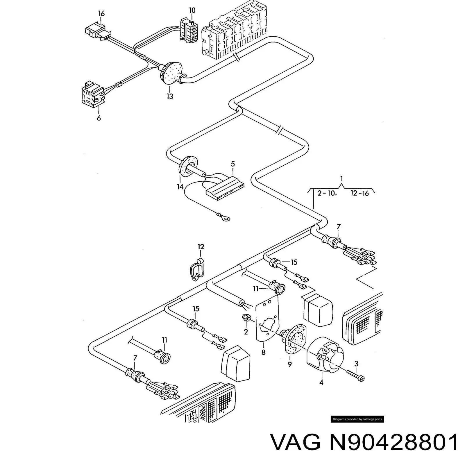  VAG N90643701 precio, desde 0,76 EUR