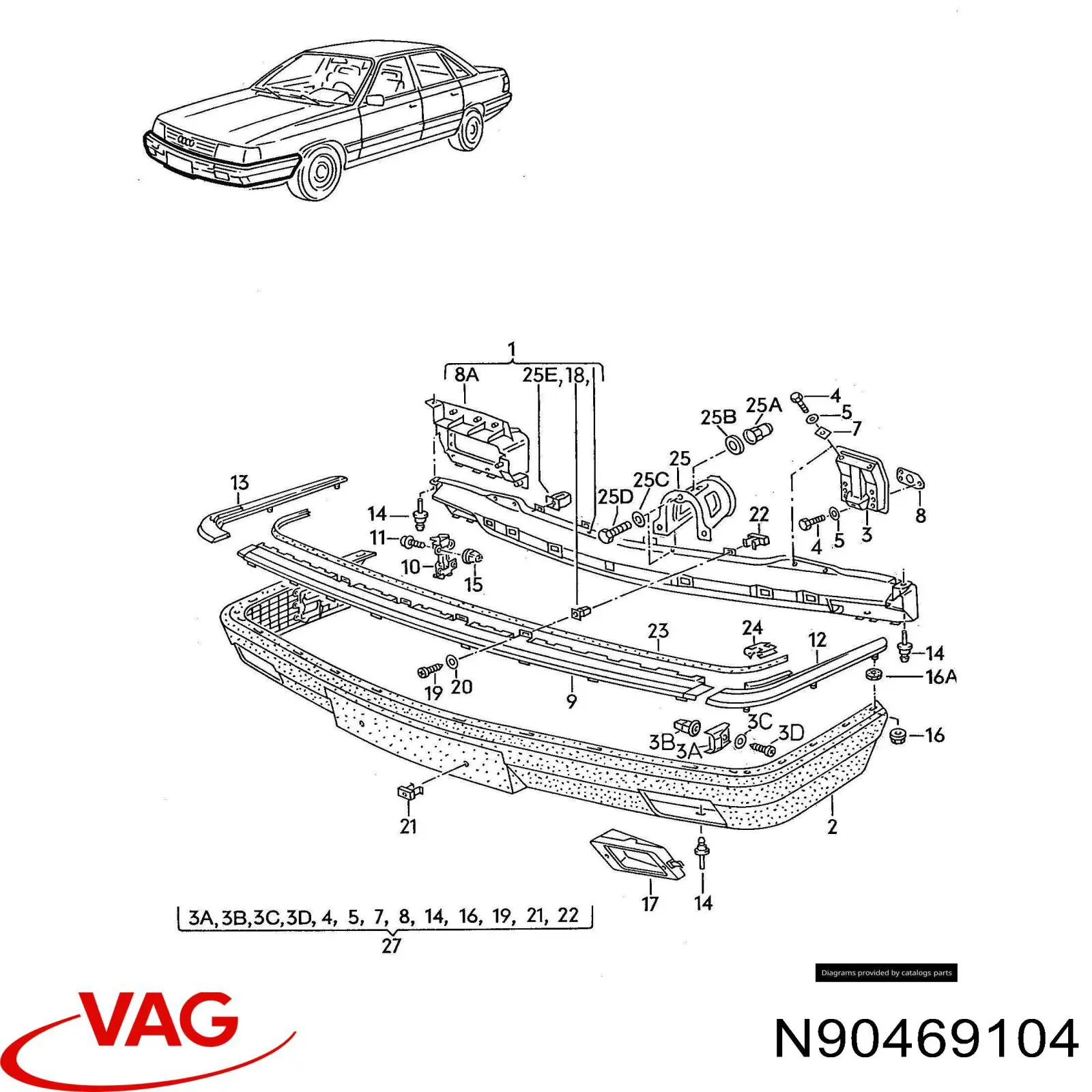  VAG N90469101 precio, desde 5,32 EUR