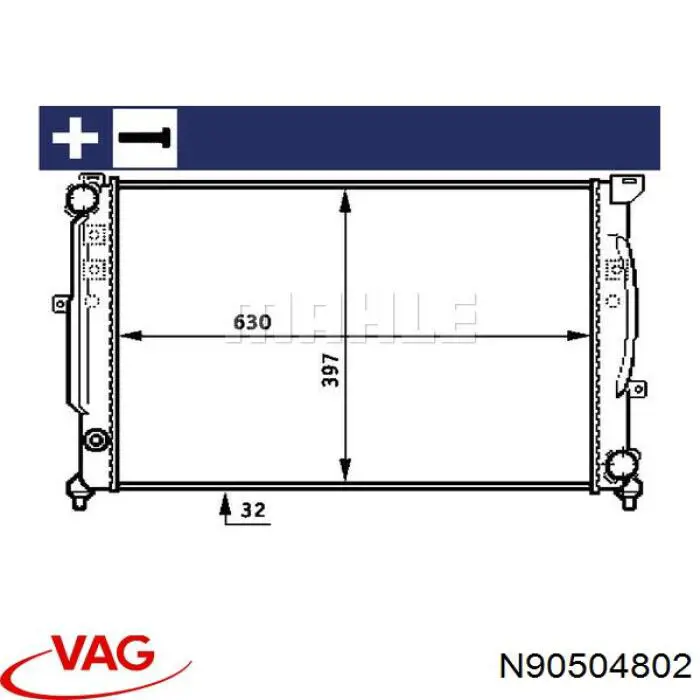 VAG N90504802 precio, desde 0,48 EUR