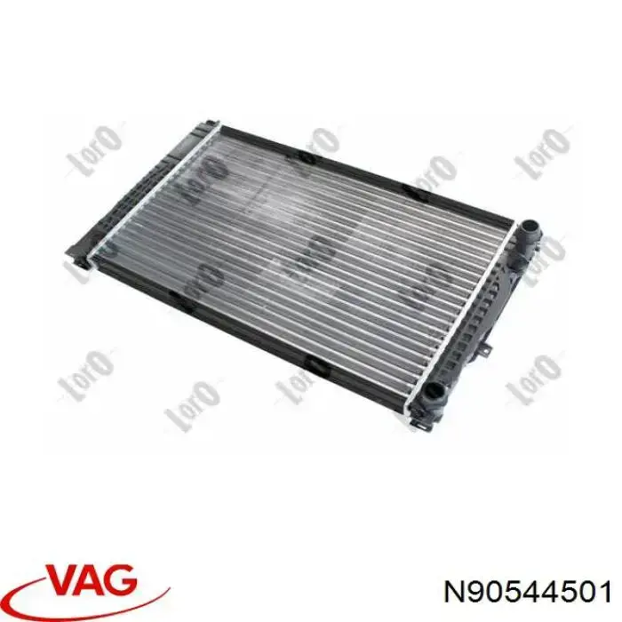 Radiador N90544501 VAG