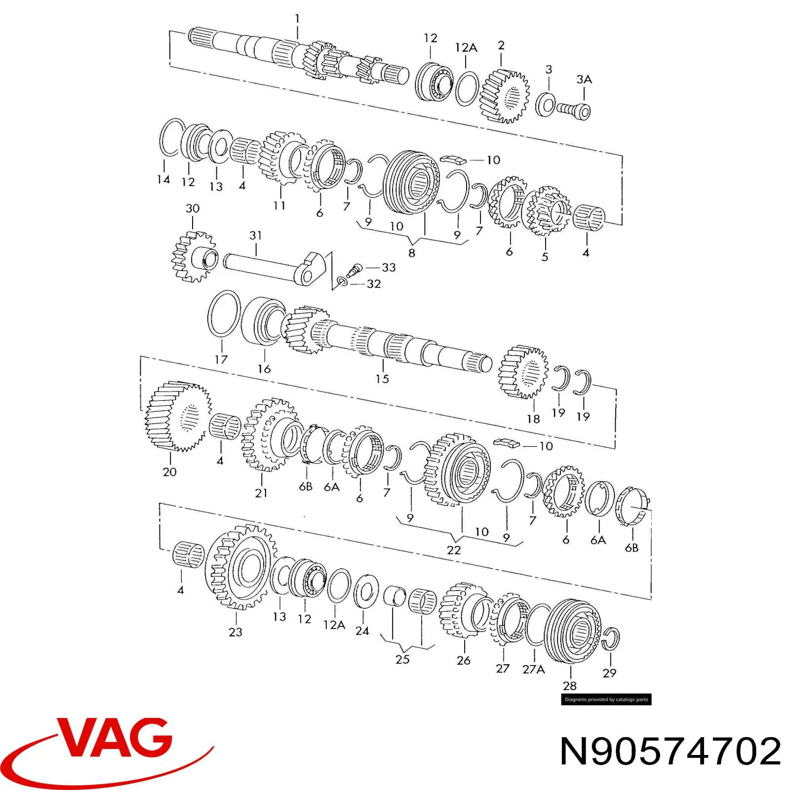 VAG N90574702 precio, desde 11,22 EUR