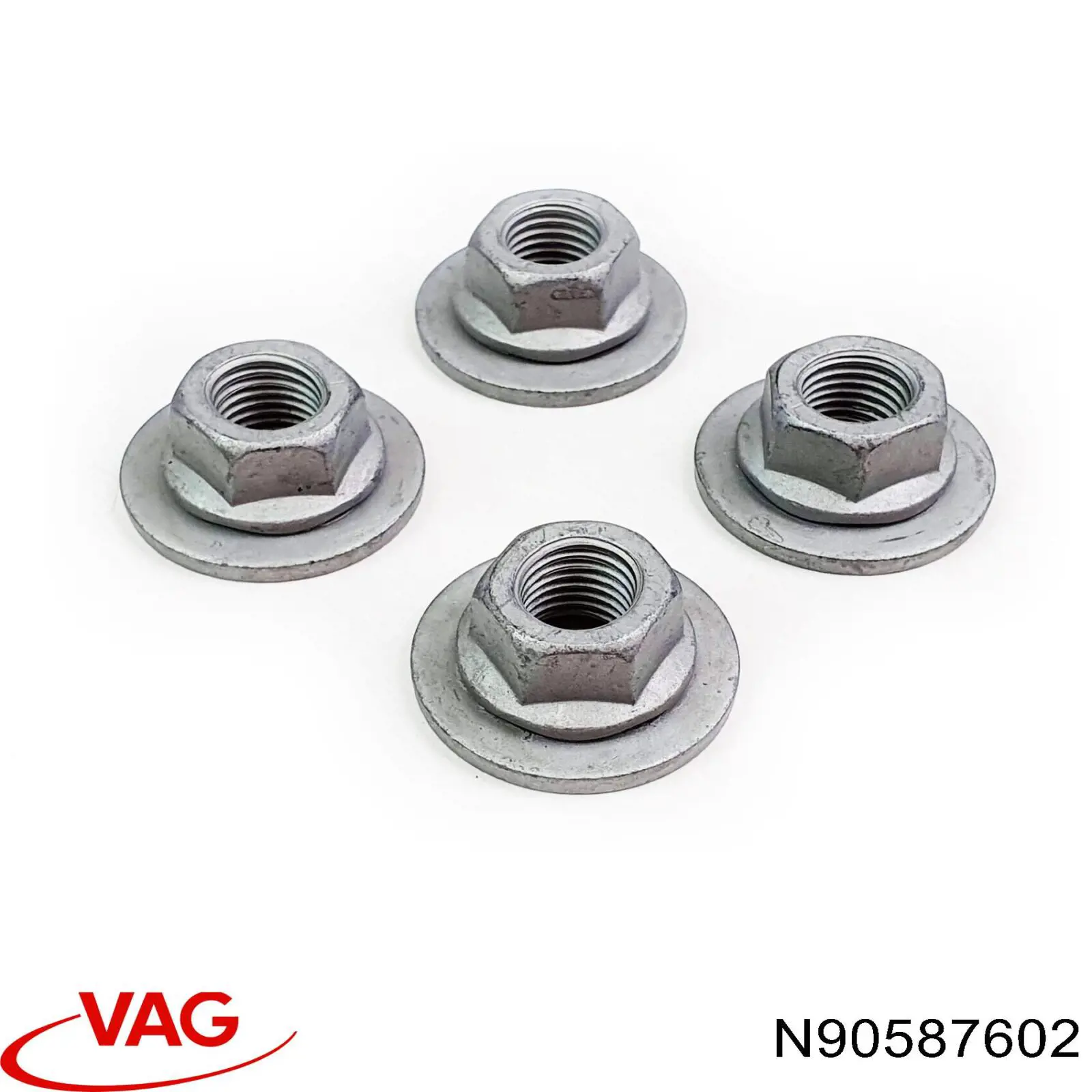 Tuerca del cubo de la rueda delantera N90587602 VAG