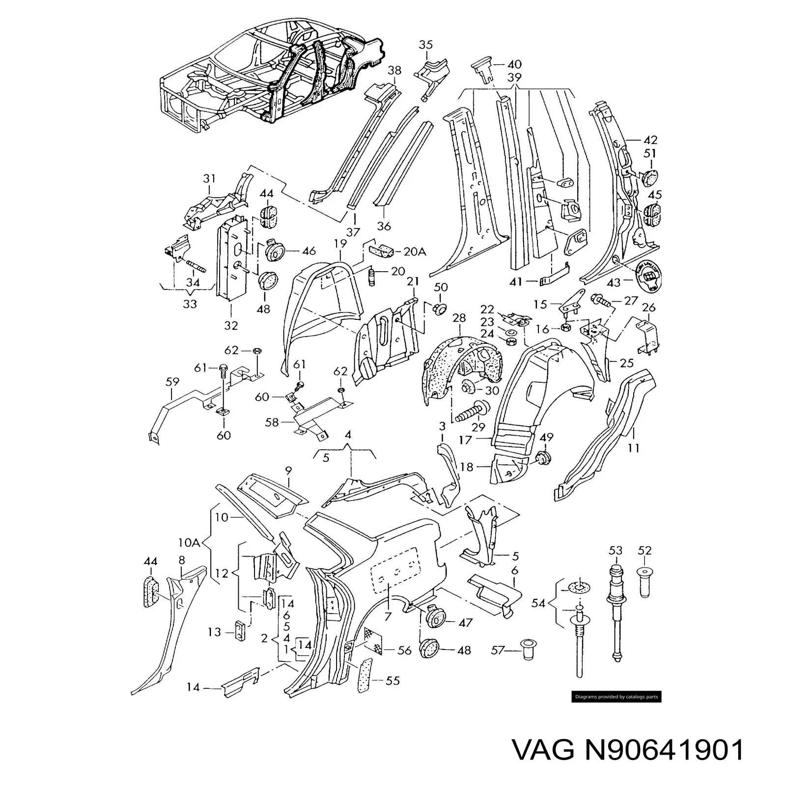  VAG N90641901 precio, desde 1,03 EUR