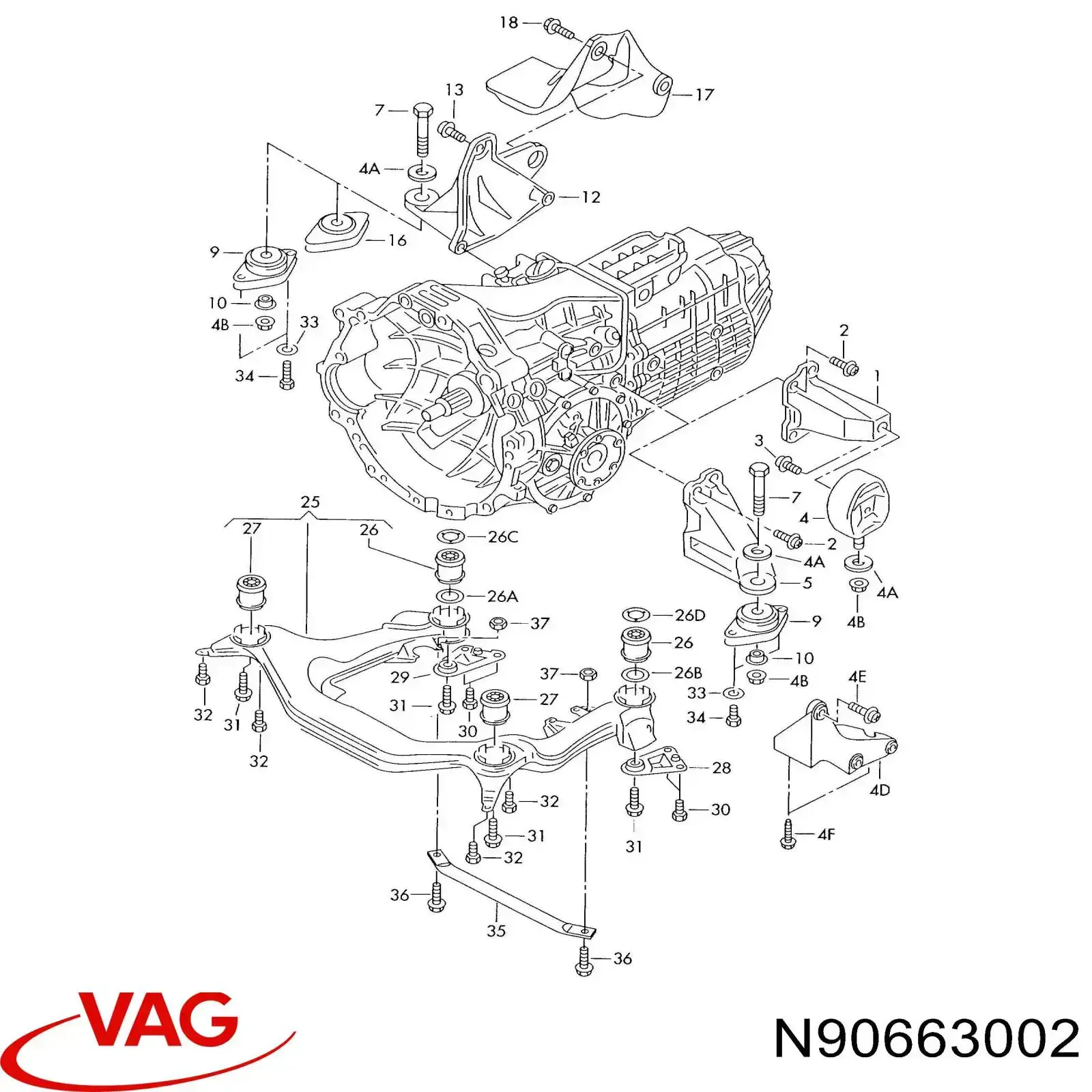  VAG N90663001 precio, desde 2,41 EUR