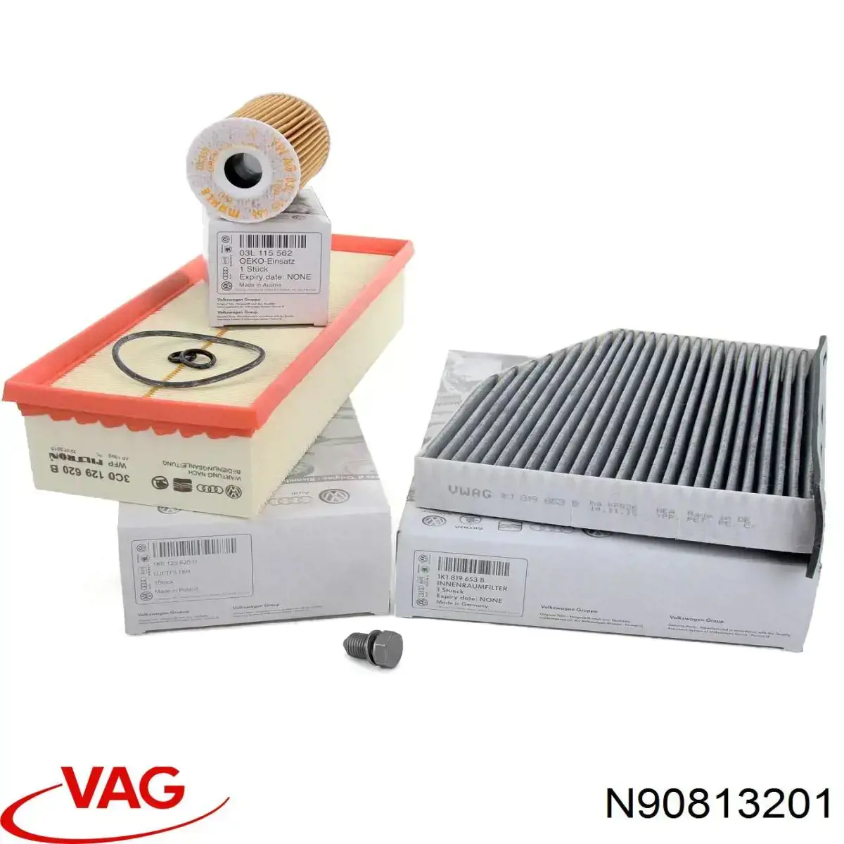 Tapon de cárter VAG N90813201