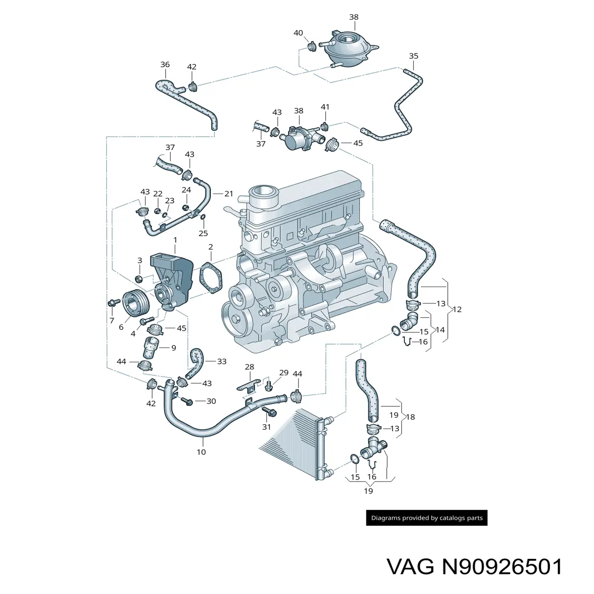  VAG N0164091 precio, desde 4,94 EUR
