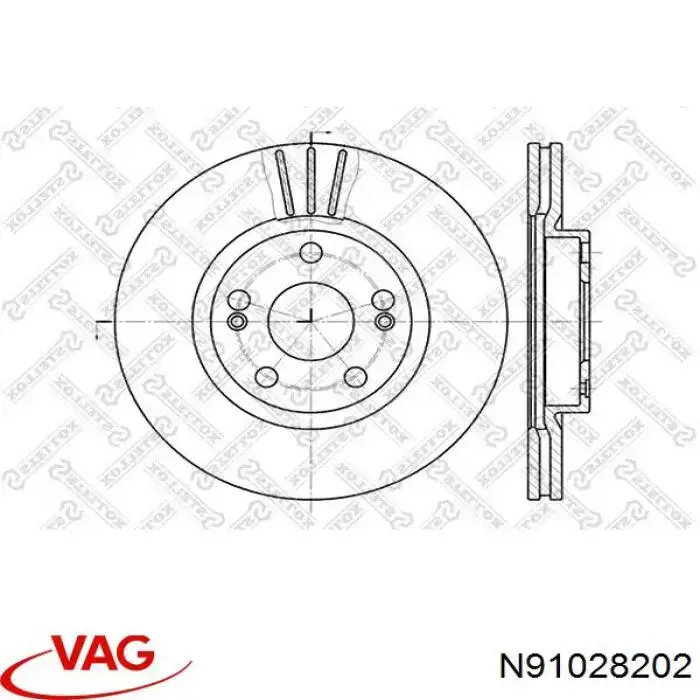 Comprar N91028202 VAG Tornillo (tuerca) de sujeción