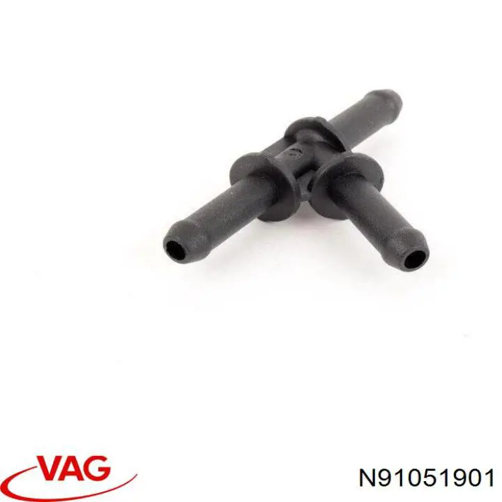 Brida del sistema de refrigeración (triple unión) VAG N91051901 precio, desde  