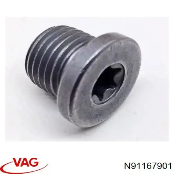 Tapón del cárter de aceite N91167901 VAG