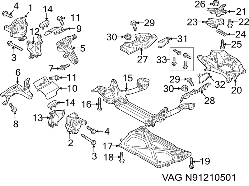 Comprar N91210501 VAG 