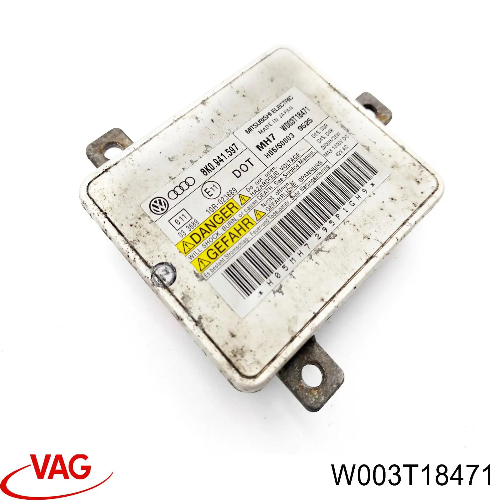 Unidad de control de xenón VAG W003T18471 precio, desde 56,38 EUR