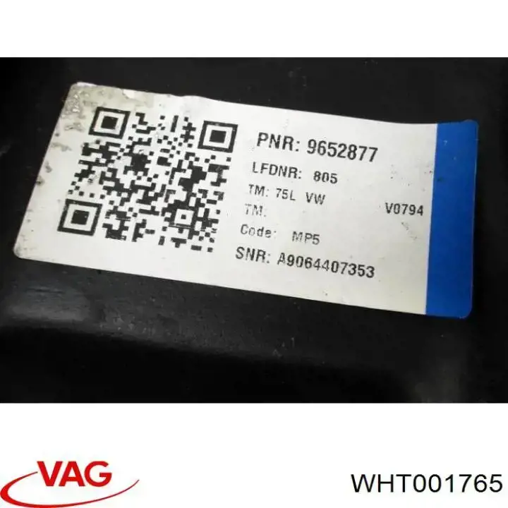 Comprar WHT001765 VAG 