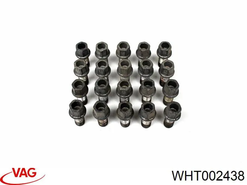WHT002438 VAG Espárrago de rueda trasero/delantero