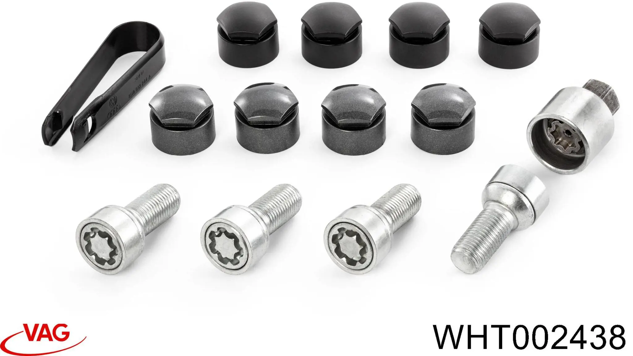 Espárrago de rueda trasero/delantero WHT002438 VAG