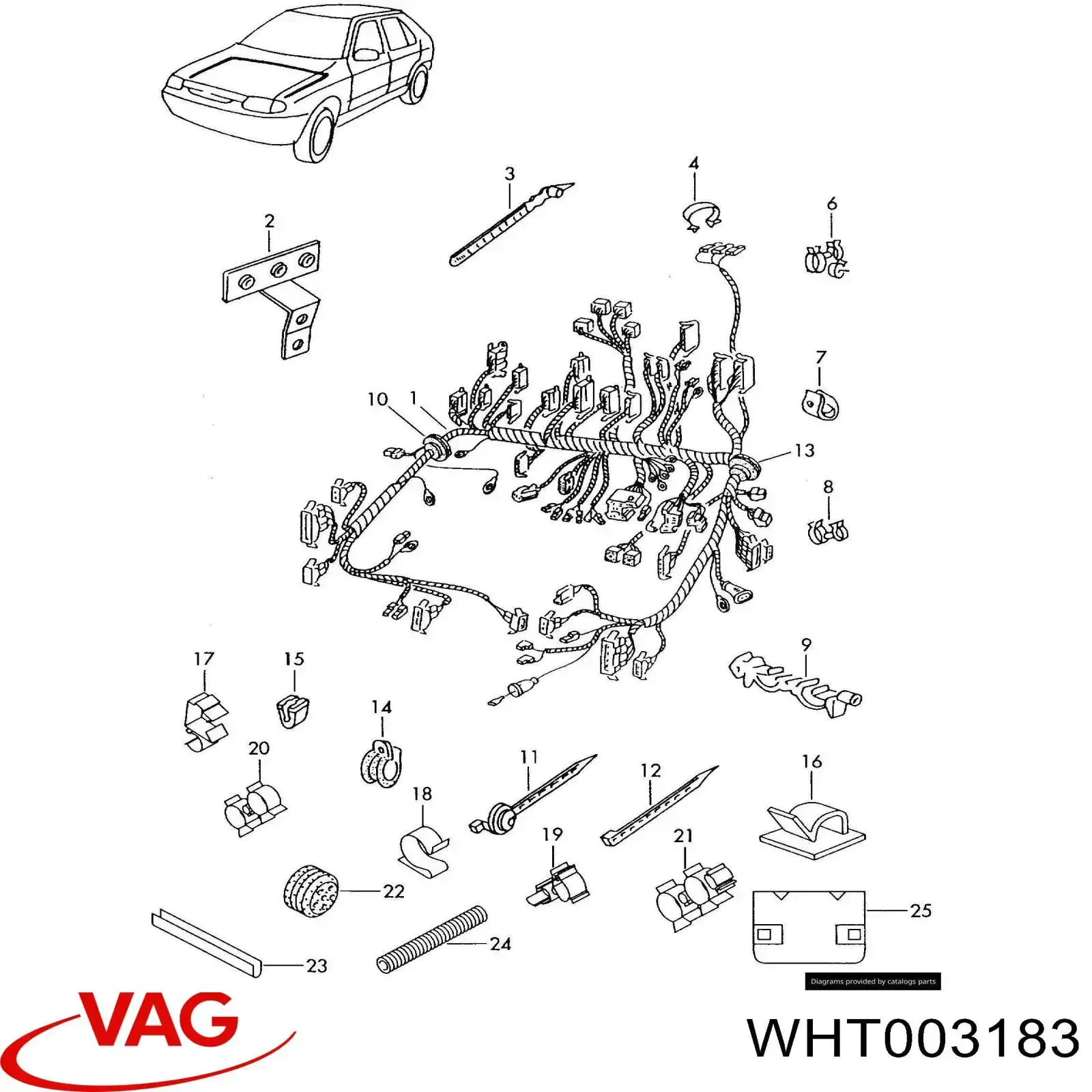  VAG 6U0868563A precio, desde 1,33 EUR
