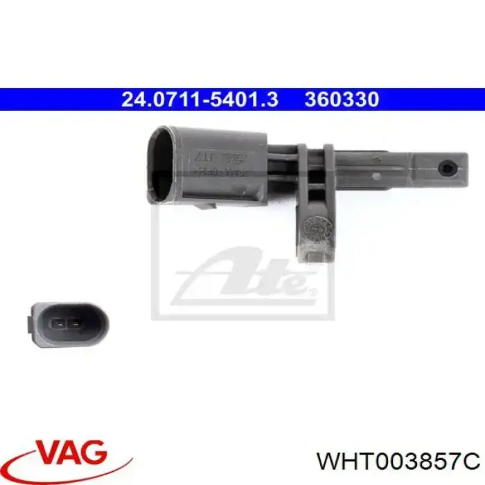 WHT003857C VAG sensor abs trasero izquierdo