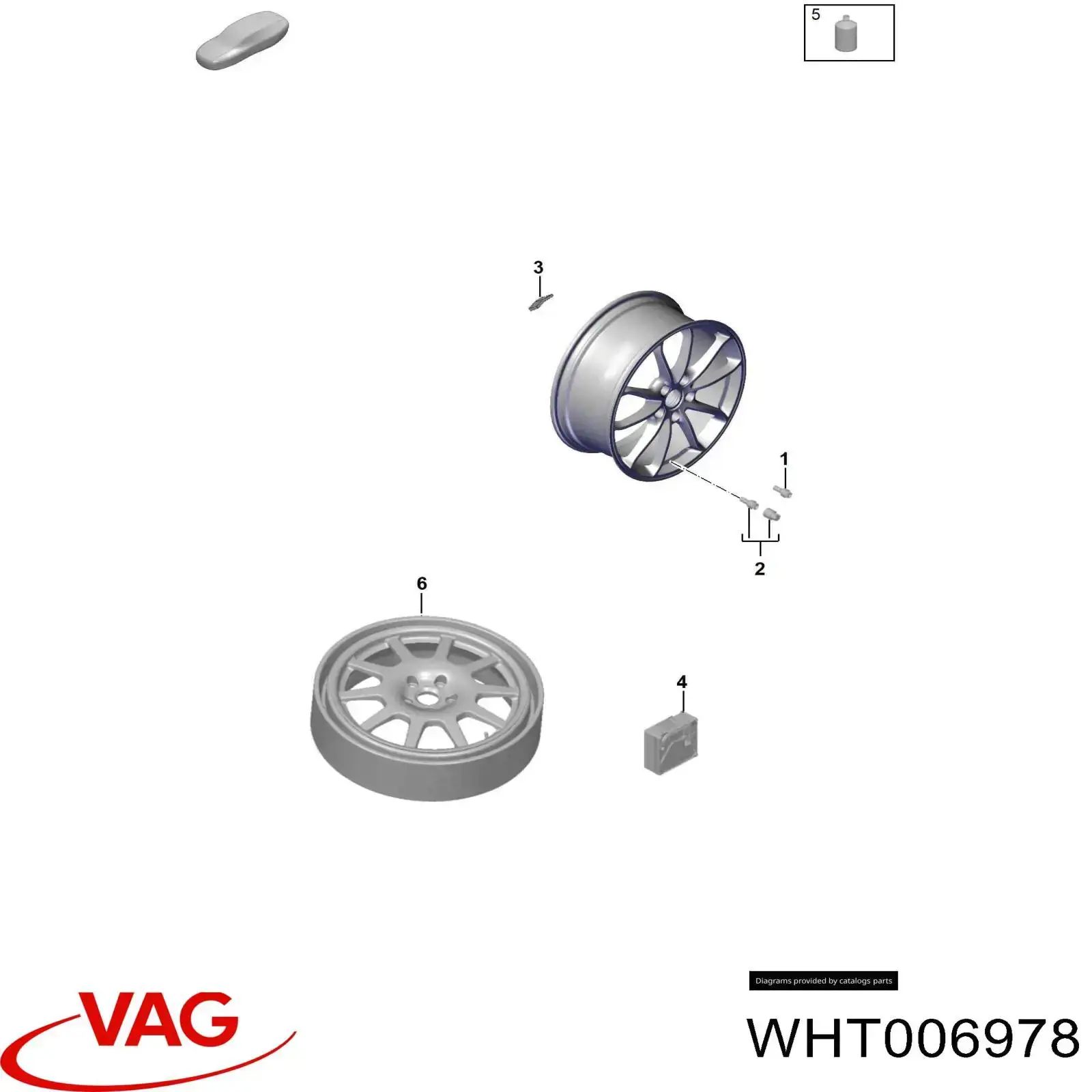Comprar WHT006978 VAG Tornillos de rueda