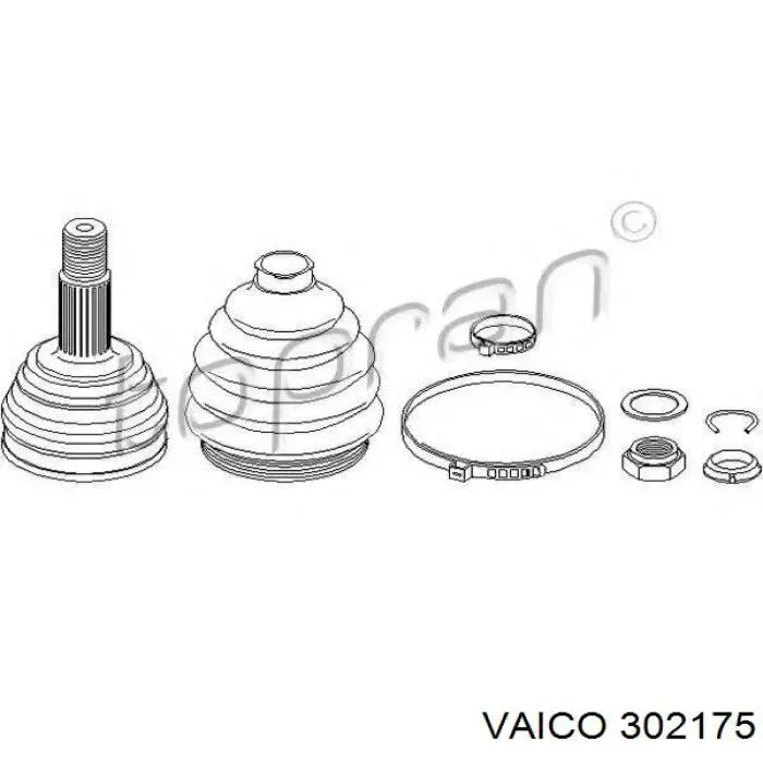 30-2175 VEMO/Vaico filtro hidráulico, transmisión automática