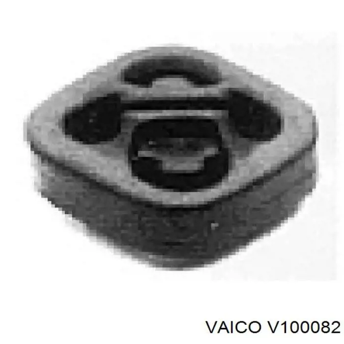 V100082 VEMO/Vaico soporte, silenciador