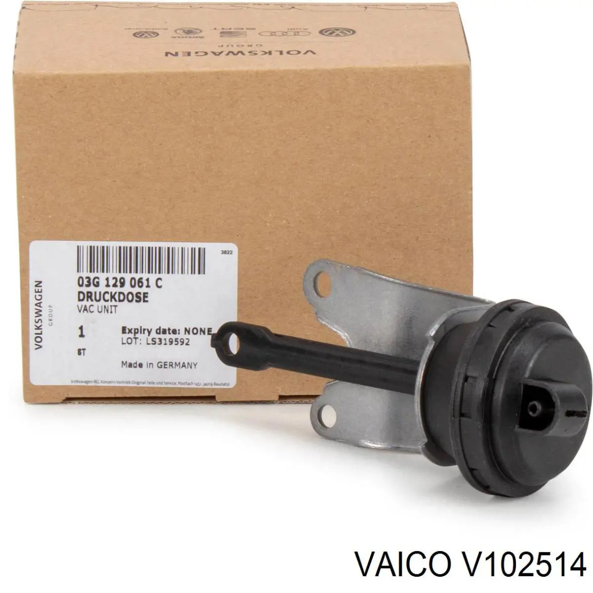 Válvula (actuador) del accionamiento de las mariposas del colector de admisión VAG 3G129061C precio, desde 20,71 EUR