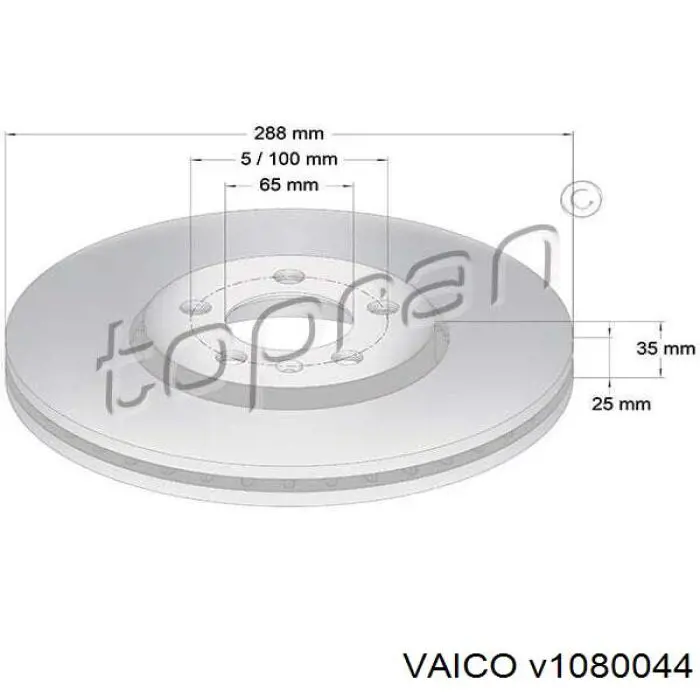 Freno de disco delantero Mercedes E C124