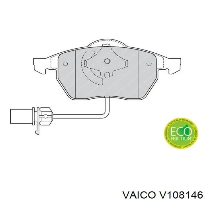 Pastillas de freno delanteras Audi A6 4F2