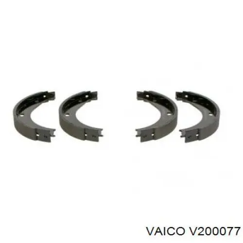 Juego de zapatas de frenos, freno de estacionamiento BMW 5 E28