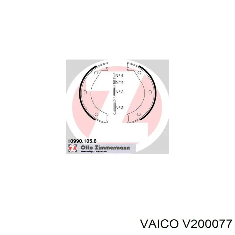 Juego de zapatas de frenos, freno de estacionamiento BMW 5 E28