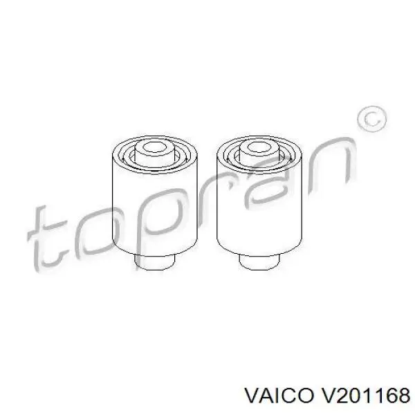 V201168 VEMO/Vaico suspensión, brazo oscilante trasero inferior