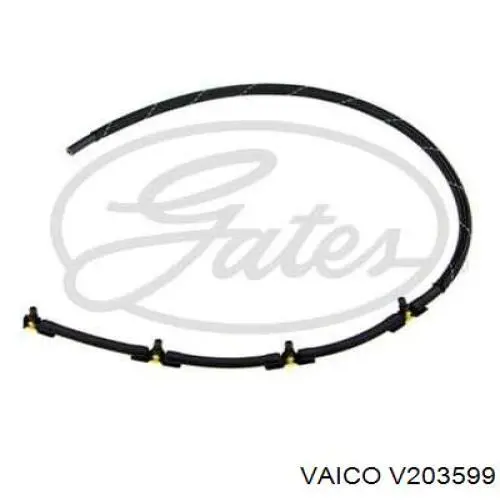 532723 Triclo Tubo flexible, combustible de fuga 