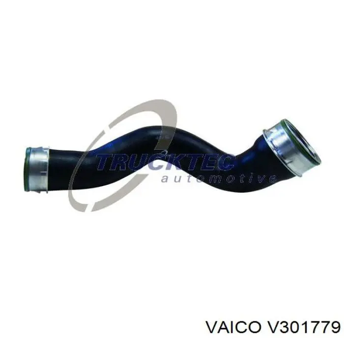 V30-1779 VEMO/Vaico tubo flexible de aire de sobrealimentación superior izquierdo