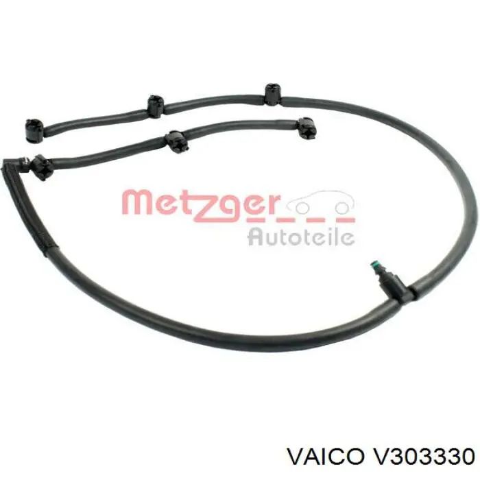 Tubería de retorno de combustible de los inyectores 840097 Metzger