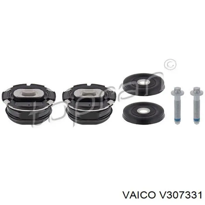 V307331 VEMO/Vaico suspensión, cuerpo del eje trasero