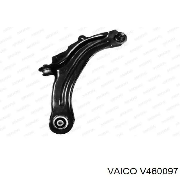 Brazo inferior derecho de la suspensión delantera V460097 VEMO/Vaico