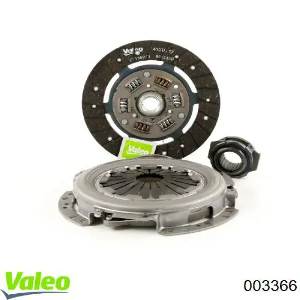 003366 VALEO kit de embrague (3 partes)