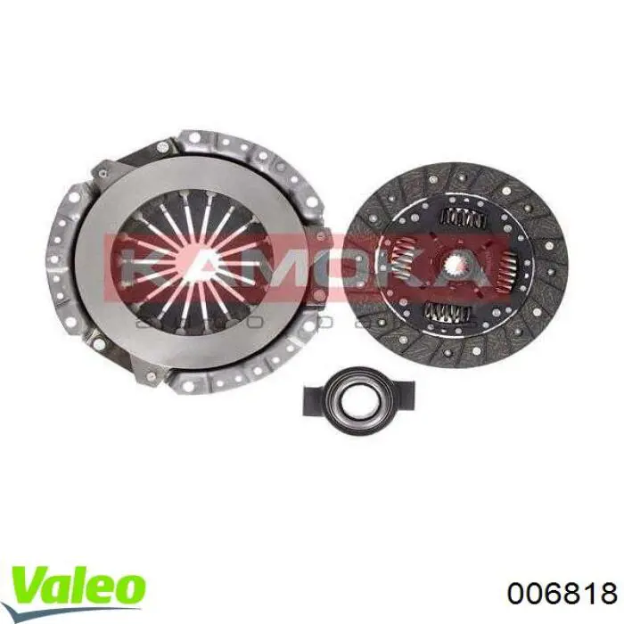 006 818 VALEO kit de embrague (3 partes)