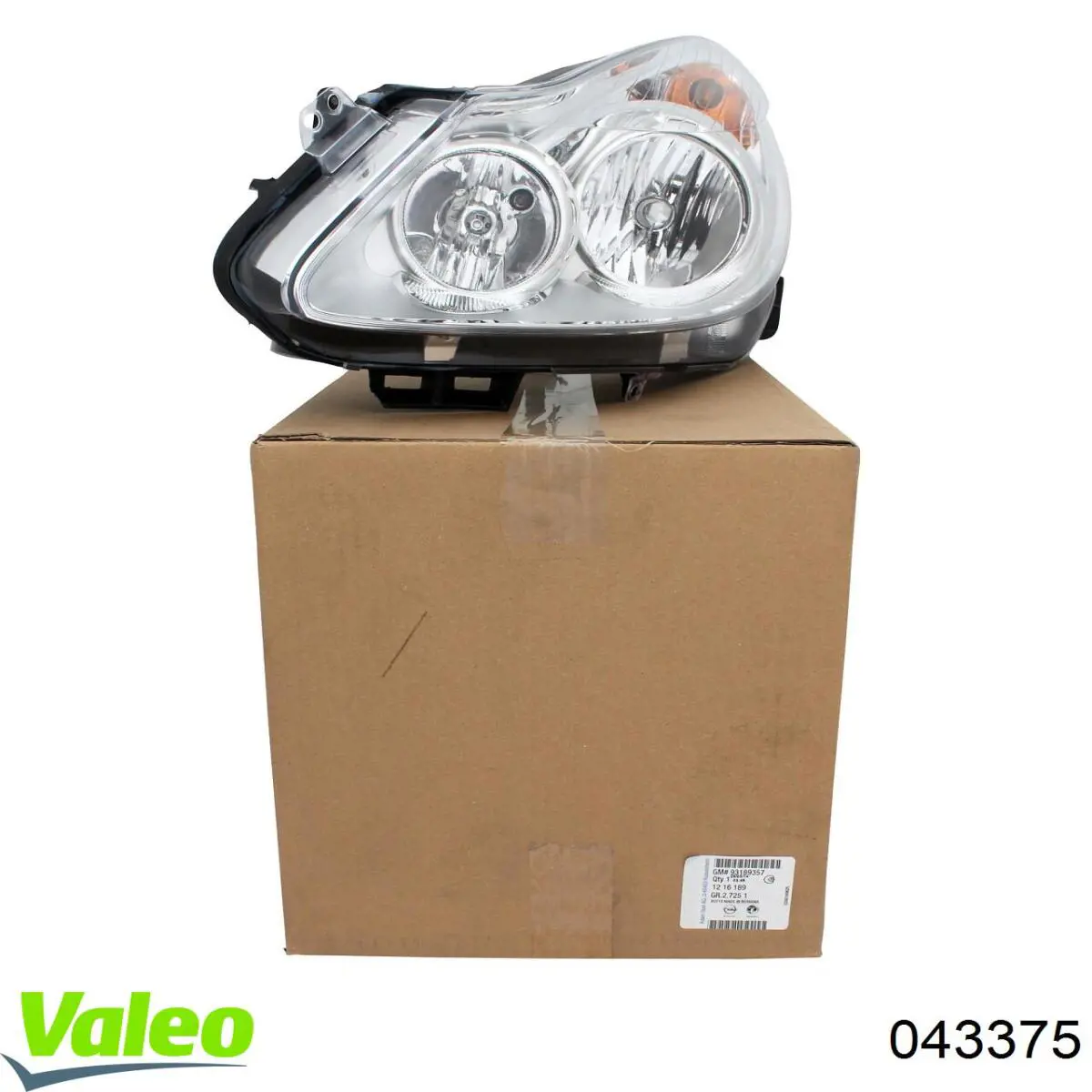 043375 VALEO faro izquierdo