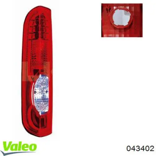 4416772 Opel Piloto trasero derecho