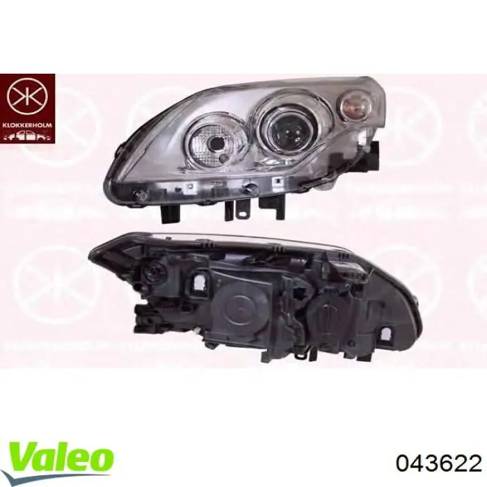Comprar 043622 VALEO Faro derecho
