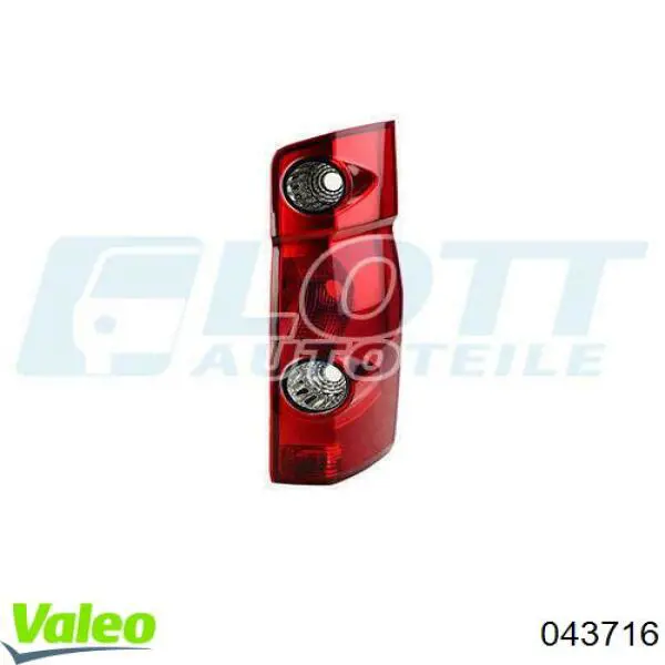 Comprar 43716 VALEO Piloto trasero izquierdo