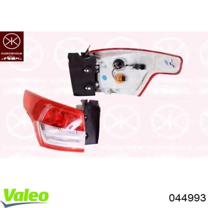 044993 VALEO piloto posterior exterior izquierdo