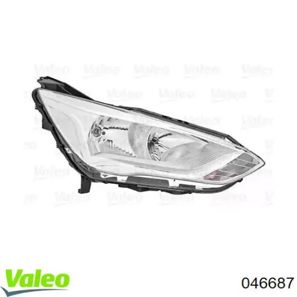 046687 VALEO faro derecho