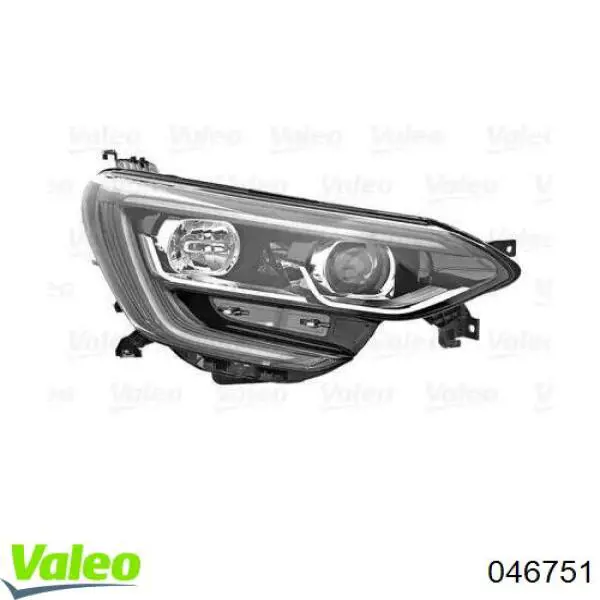 Faro derecho VALEO 046751 precio, desde 263,67 EUR