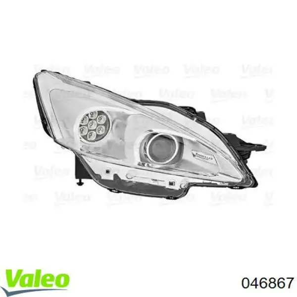 046867 VALEO faro derecho