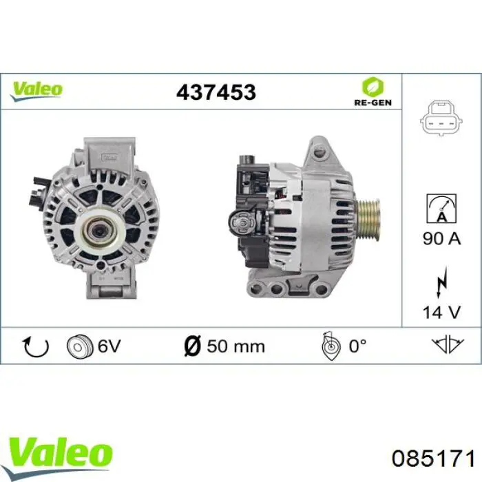 Piloto intermitente derecho 630324 Peugeot/Citroen