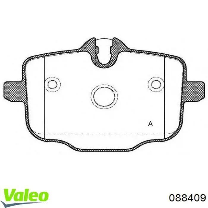 Faro izquierdo 088409 VALEO