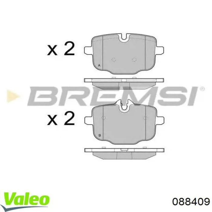 Comprar 088409 VALEO Faro delantero izquierdo