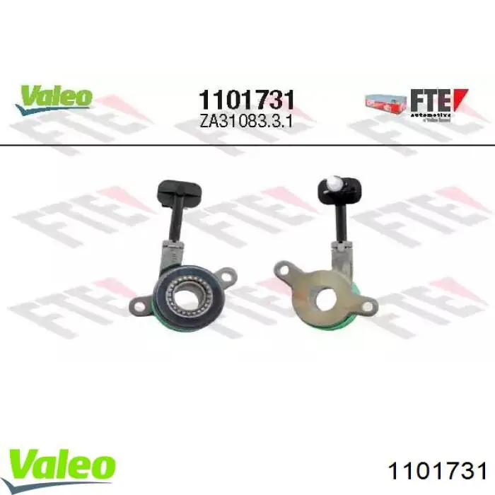 Comprar 1101731 VALEO Desembrague central, embrague